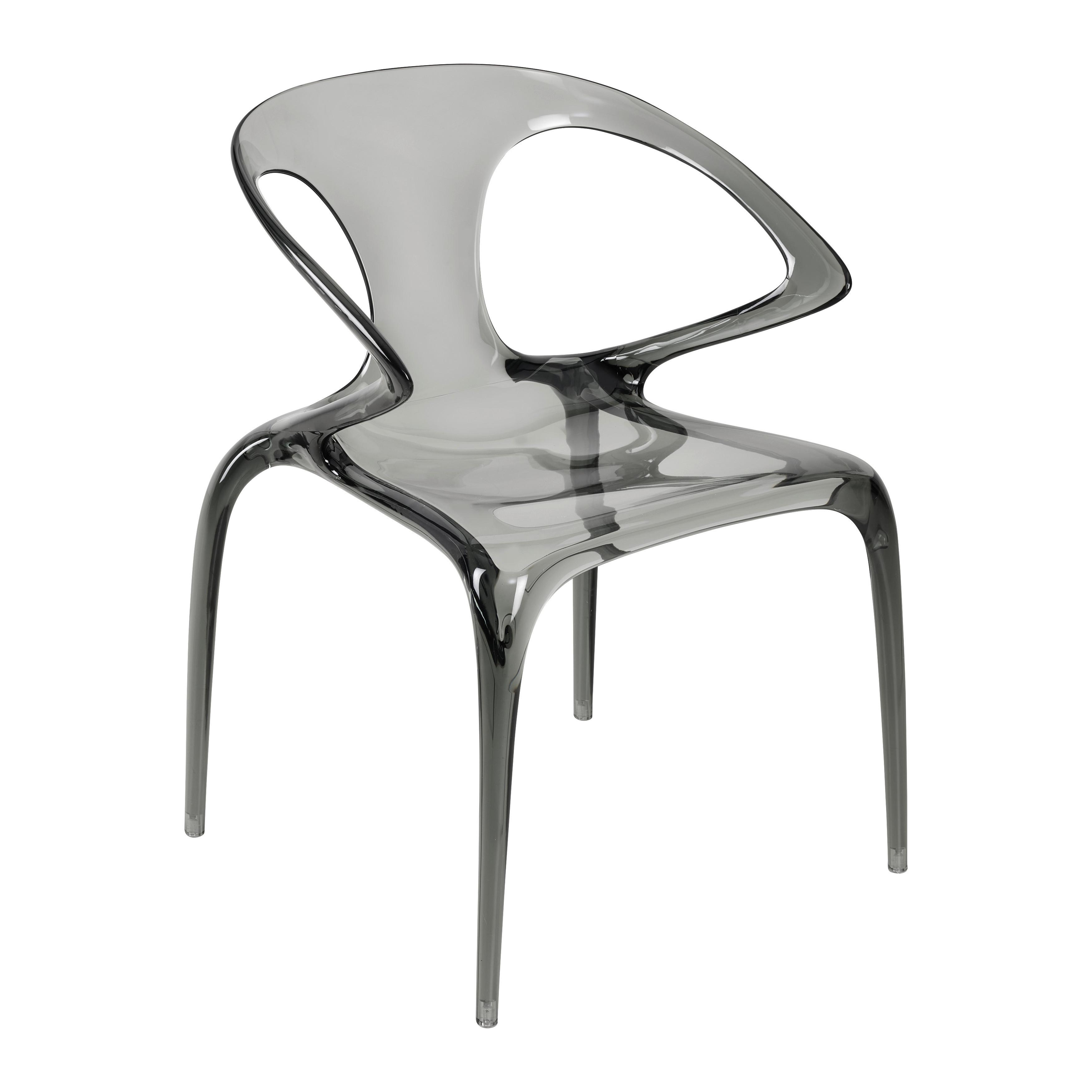 DESIGNOVÉ KŘESLO LIAS -TREND- - šedá, Moderní, plast (59/80/55cm) - Premium Living