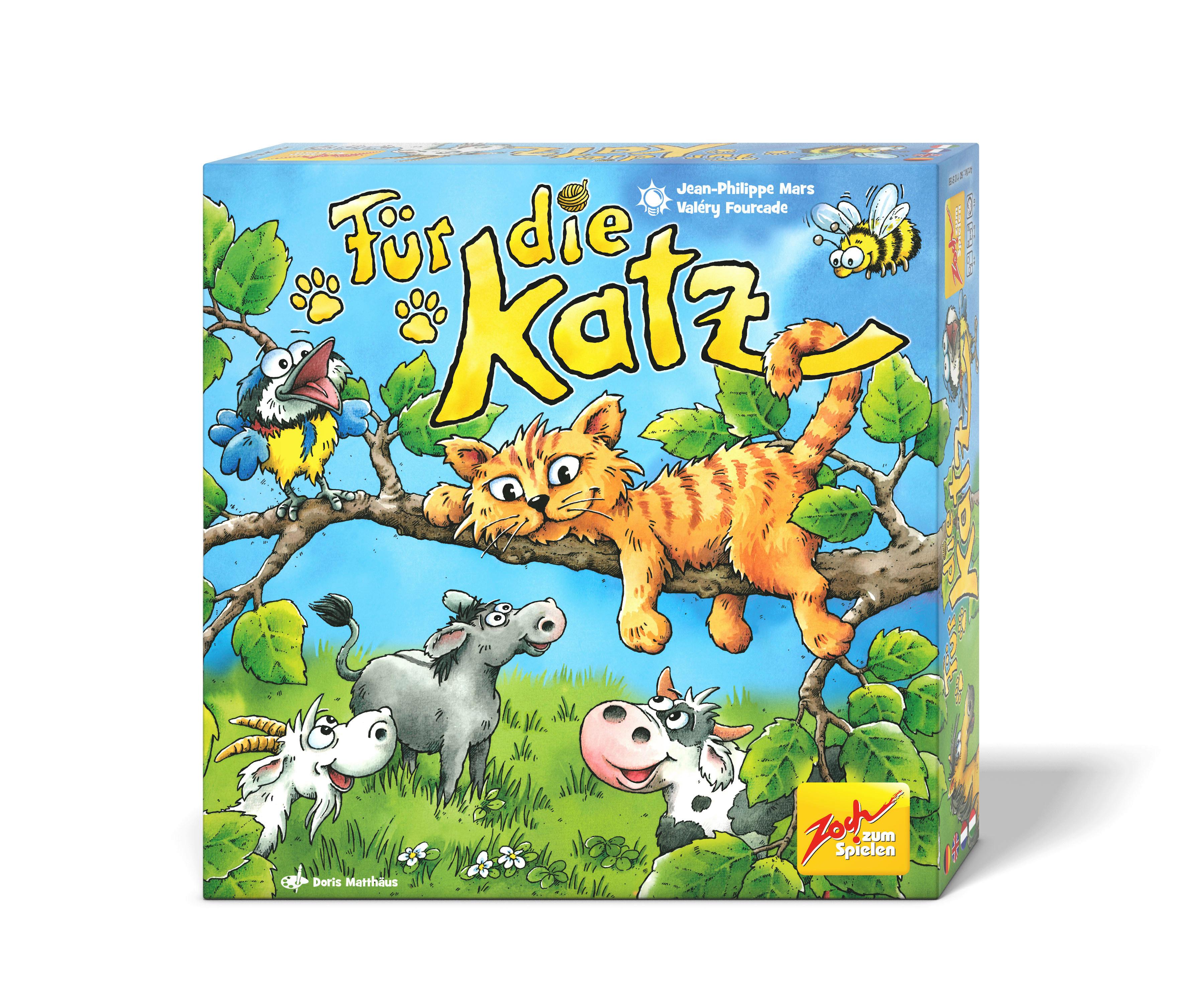 Lernspiel Für Die Katz Ab 4 Jahren - Multicolor, Basics, Kunststoff (7,4/29,7/29,7cm)