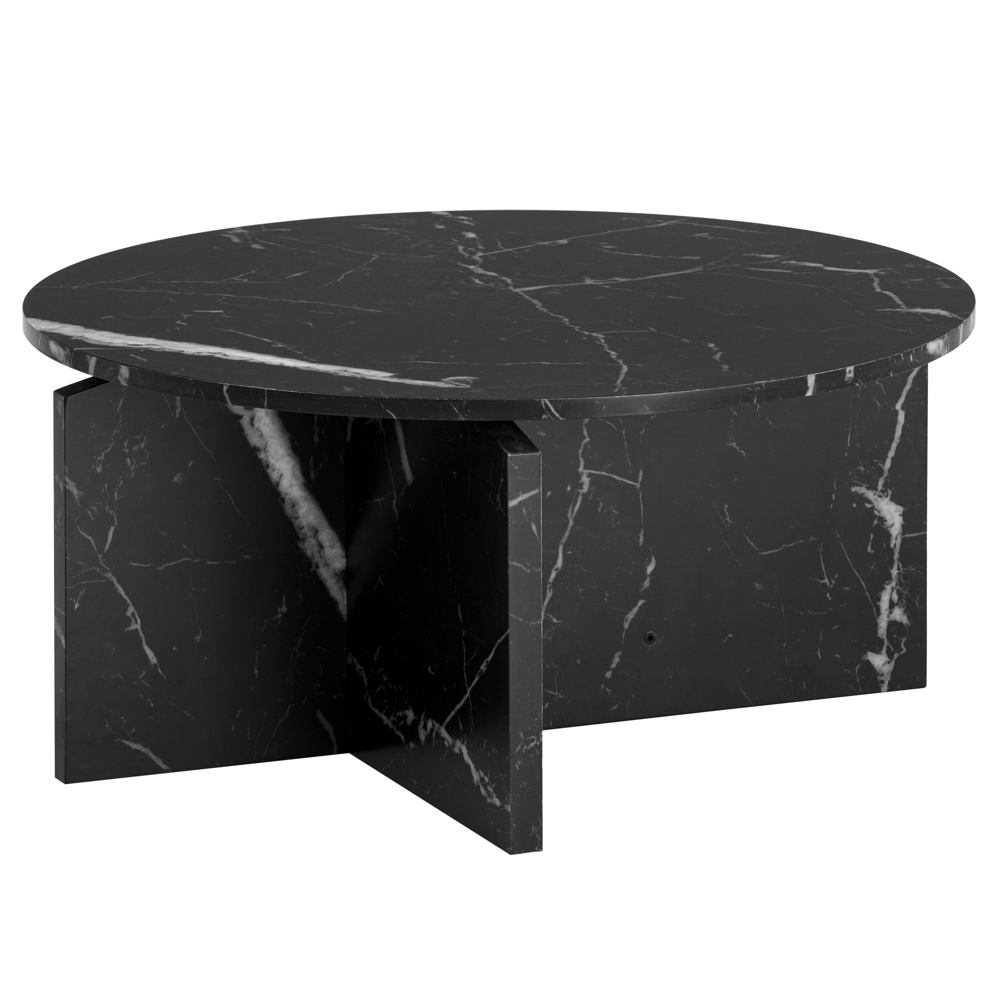 Couchtisch Schwarz L: 70 cm - Schwarz, Design, Holzwerkstoff (70/33/70cm) - Livetastic