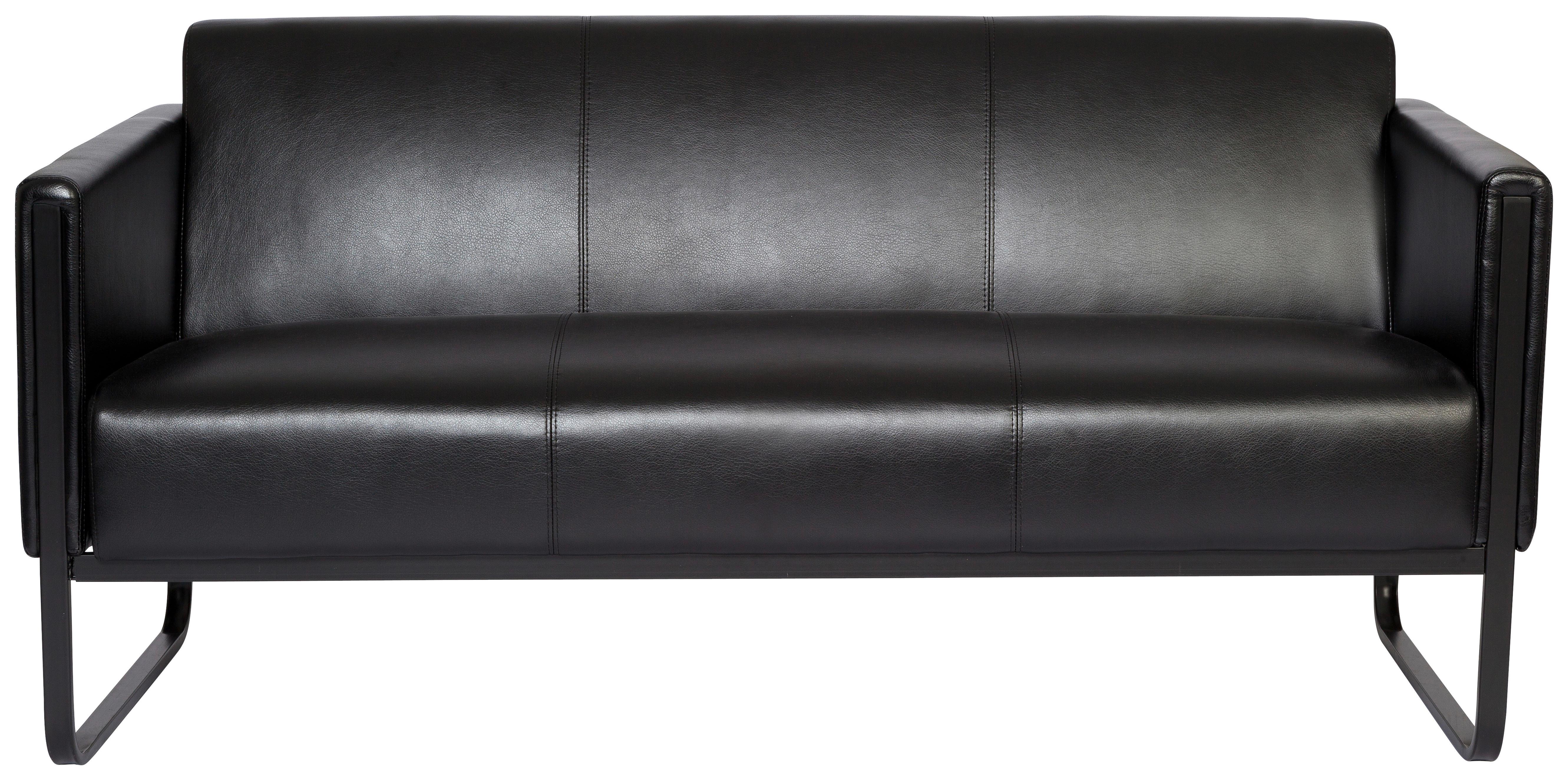 3-sitzer-sofa Bali Black Schwarz