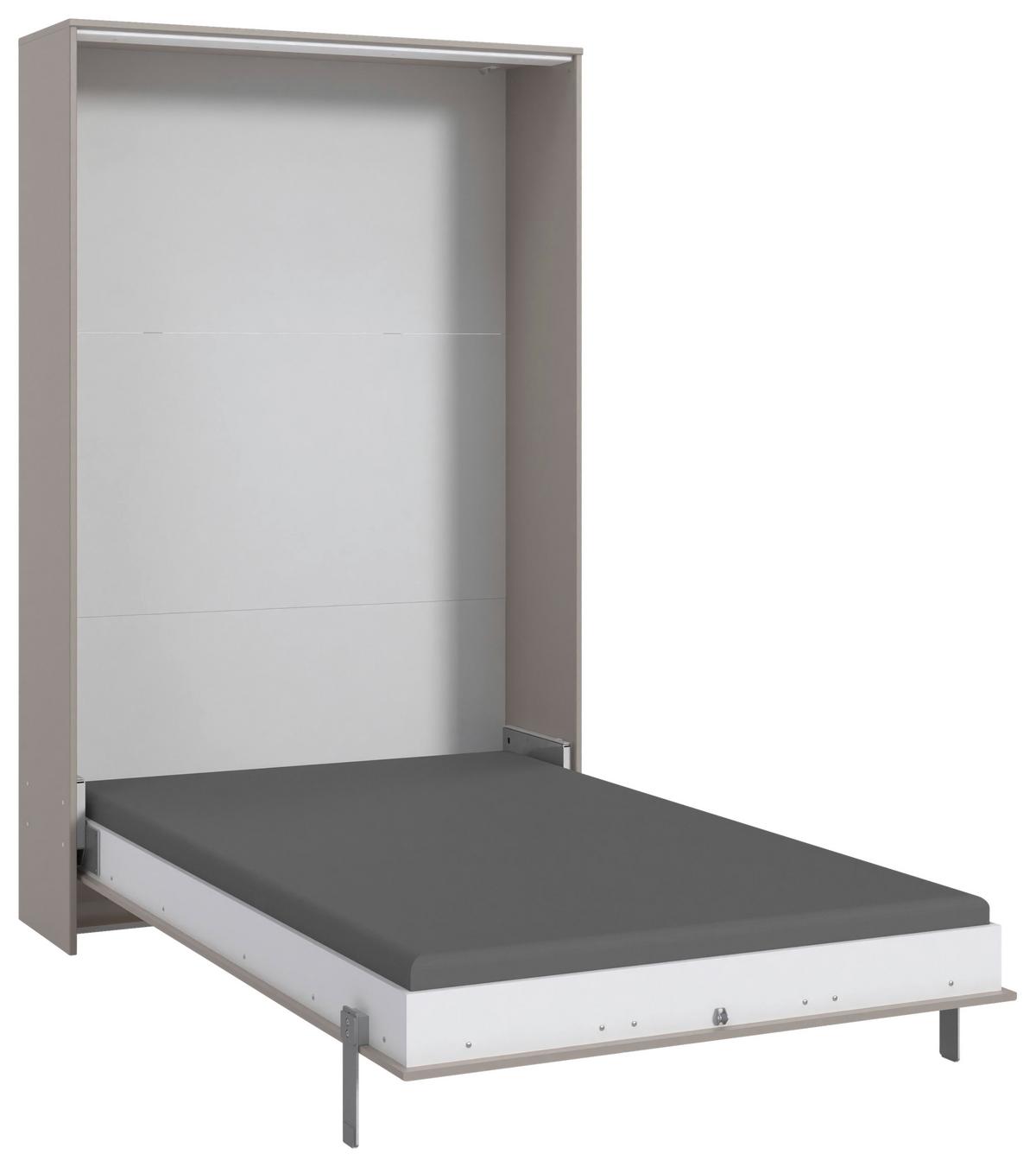 Schrankbett Juist Sahara Lf: 120x200 cm - Sahara, KONVENTIONELL, Holz/Holzwerkstoff (120/200cm) - MID.YOU