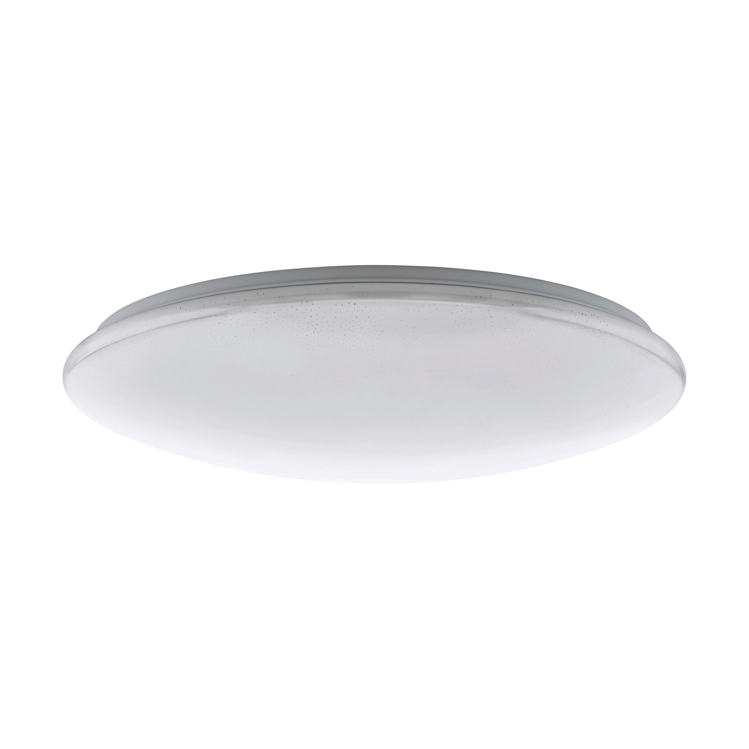 LED Deckenleuchte Giron-s, D 78cm - Weiß, MODERN, Kunststoff/Metall (78/13cm)