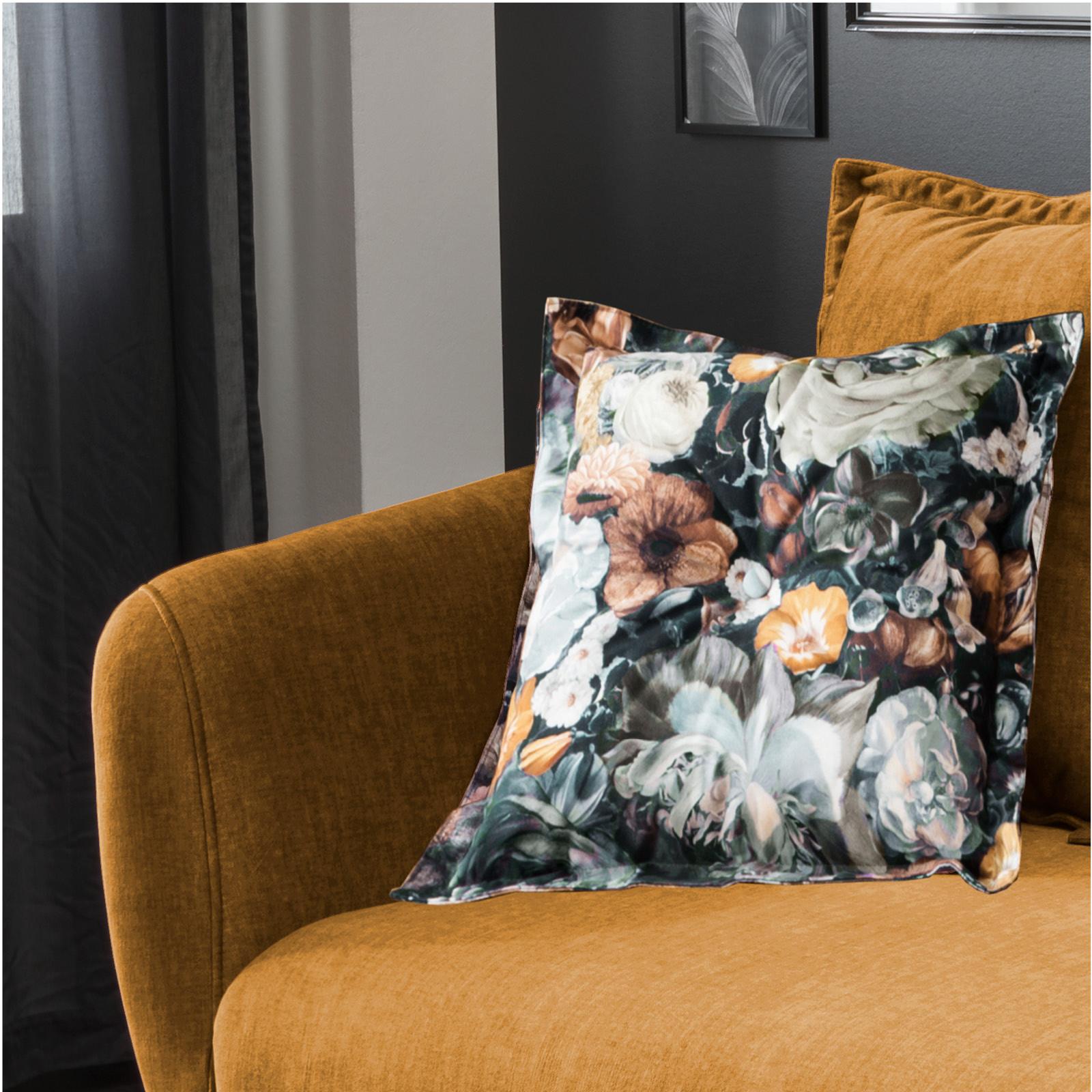 Sofa mit Velours-Bezug