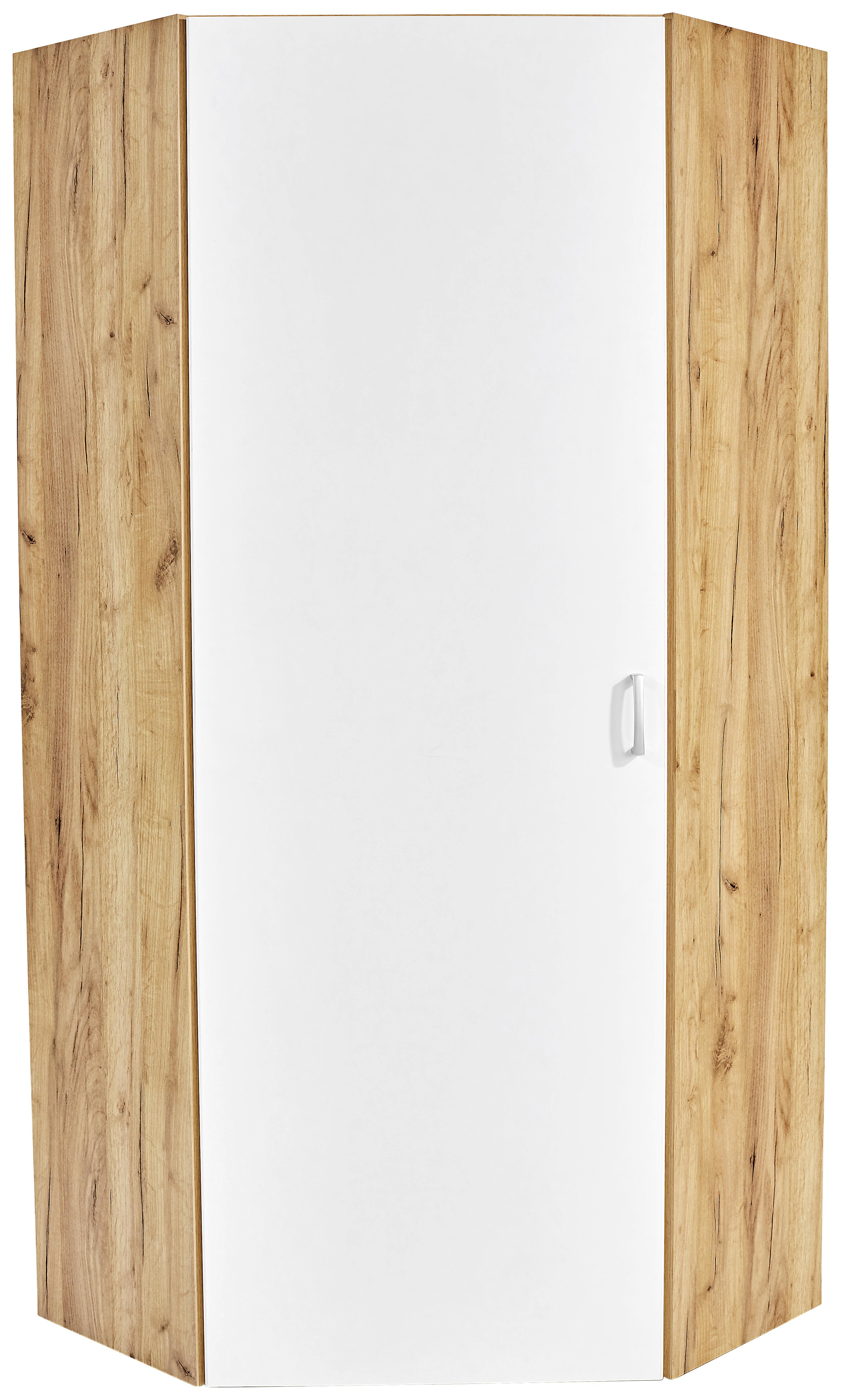 Skříň Na Šanony Tio - bílá/barvy dubu, Moderní, kompozitní dřevo (80/80cm)