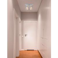 Deckenleuchte Merril L: 40 Cm 4-Flammig Aus Stahl - Zinkfarben, Design, Metall (40/40/26cm) - Globo