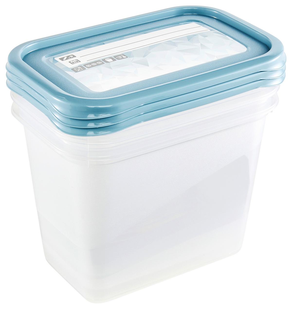 Fagyasztó Doboz Mia "magic Ice" - kék/fehér, Konventionell, műanyag (15,5/10,5/11,5cm)