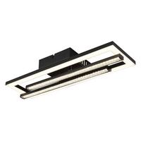 Led-deckenleuchte 672843s - Klar/Opal, Design, Kunststoff (40/37,5/6,3cm) - Globo