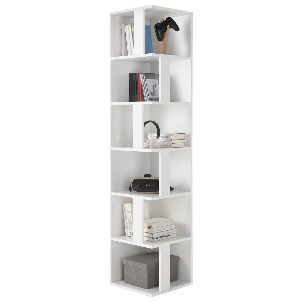 Eckregal Corner Shelf 38 cm Weiß
