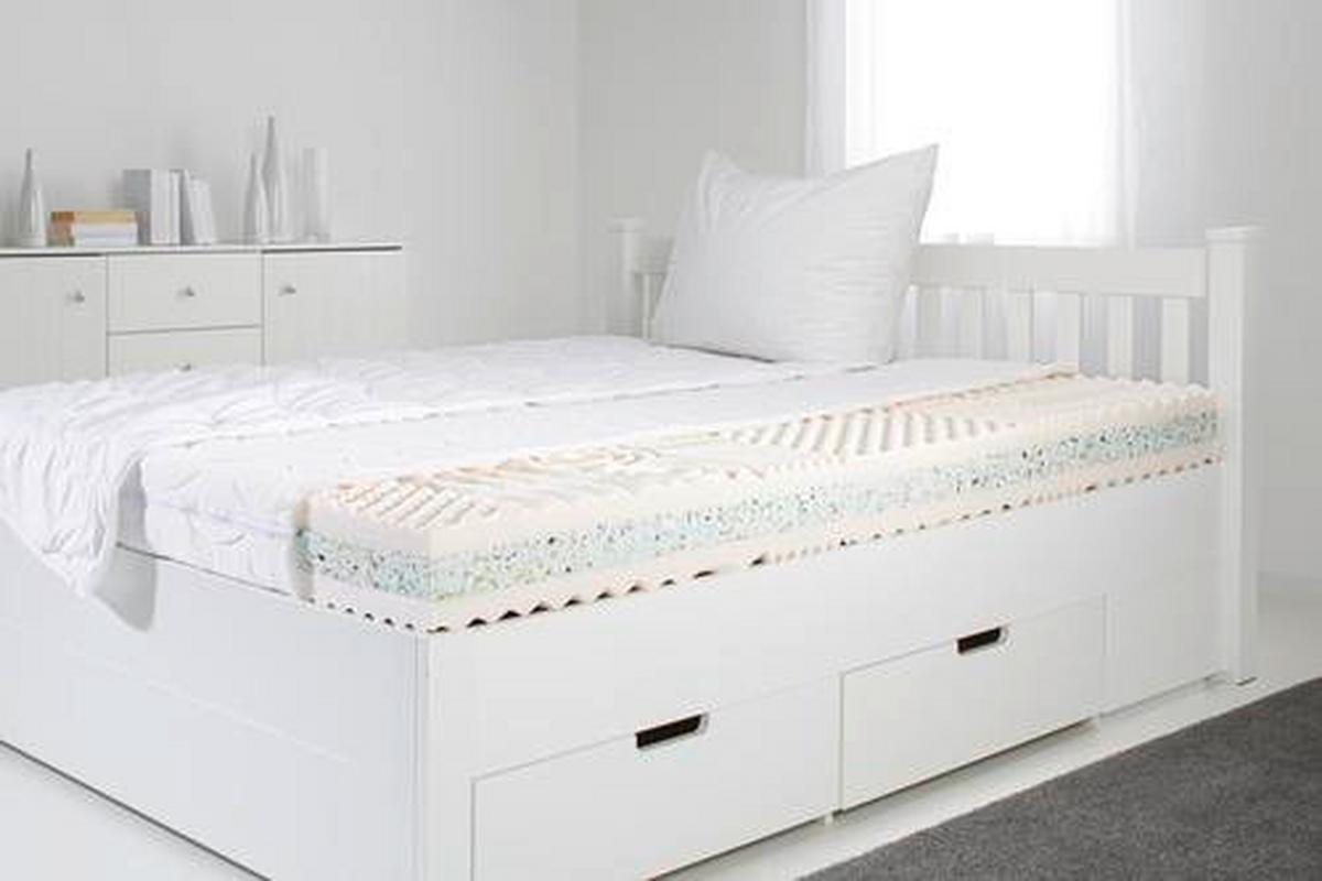 7 zónový matrac Supra hard 100x200cm, H4, V: 17cm - biela, textil (100/200cm) - Nadana