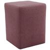 Hocker Looks Xx - Beere/Silberfarben, Design, Textil (38/47/38cm) - LOOKS by W.Joop
