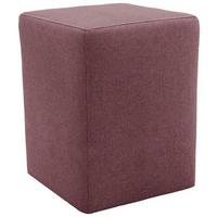 Hocker Looks Xx - Beere/Silberfarben, Design, Textil (38/47/38cm) - LOOKS by W.Joop