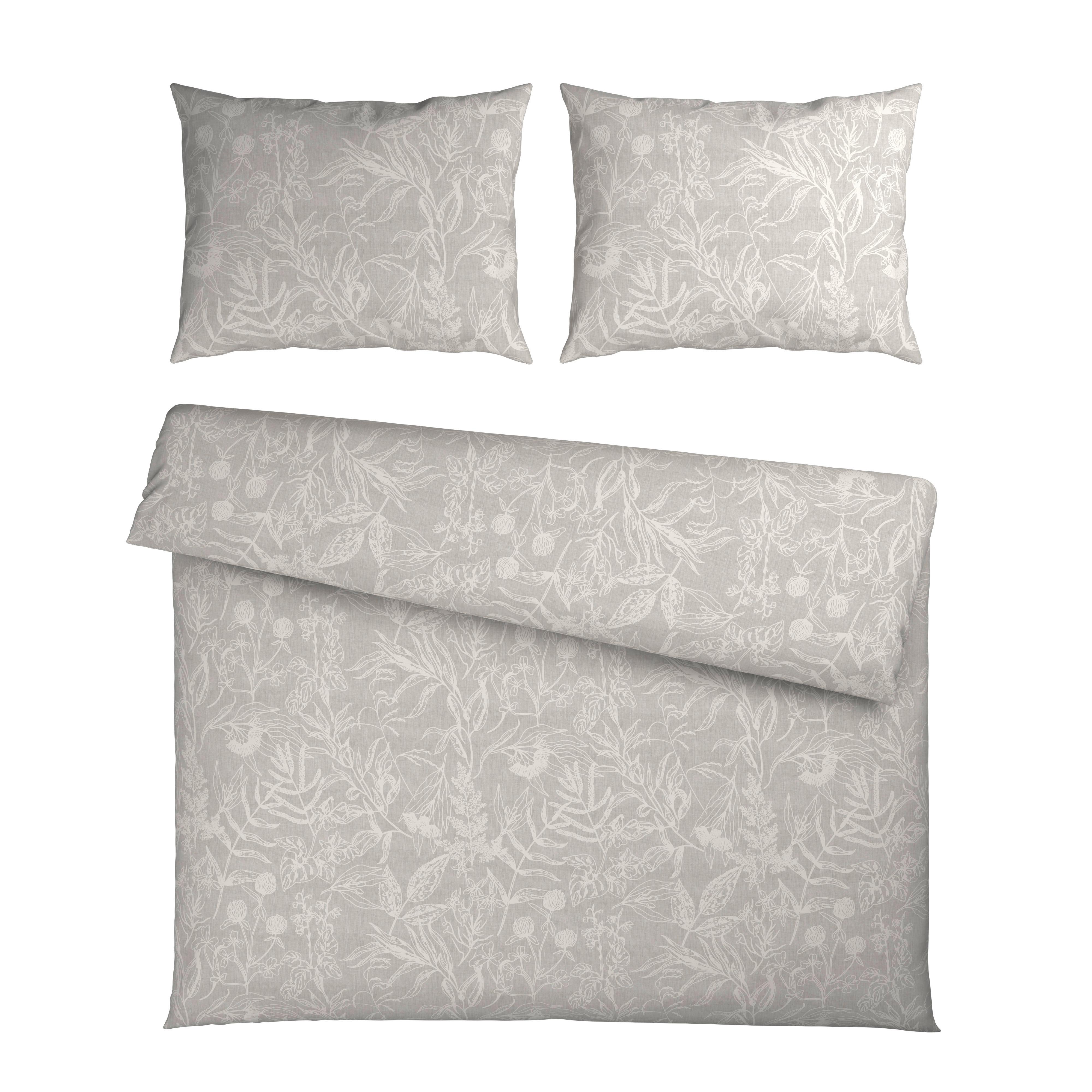POSTEĽNÁ BIELIZEŇ TYLPUR XXL - svetlosivá, textil (200/220cm) - Mömax
