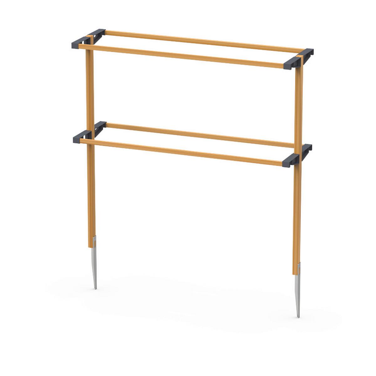 Rankhilfe Lärchefarben B: 118,5 Cm - Lärchefarben, Basics, Holz/Kunststoff (118,5/138,5/34,5cm)