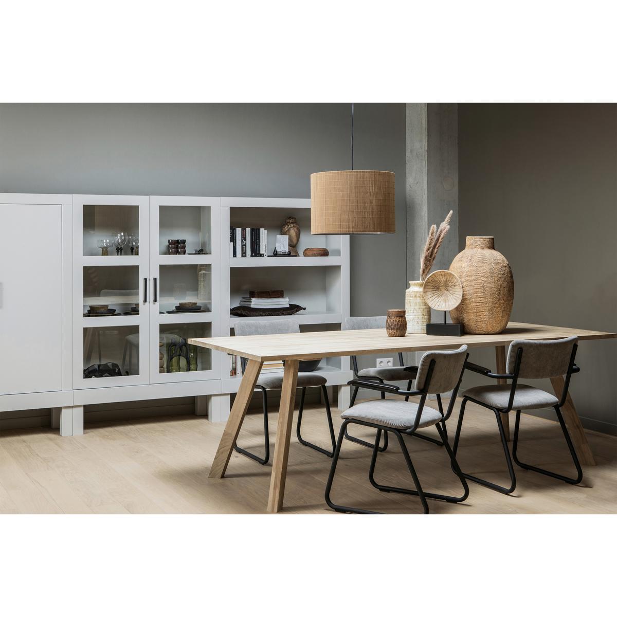 TISCHGESTELL Tablo Eichefarben B: 79cm - Eichefarben, MODERN, Holz (79/72/10cm) - Livetastic