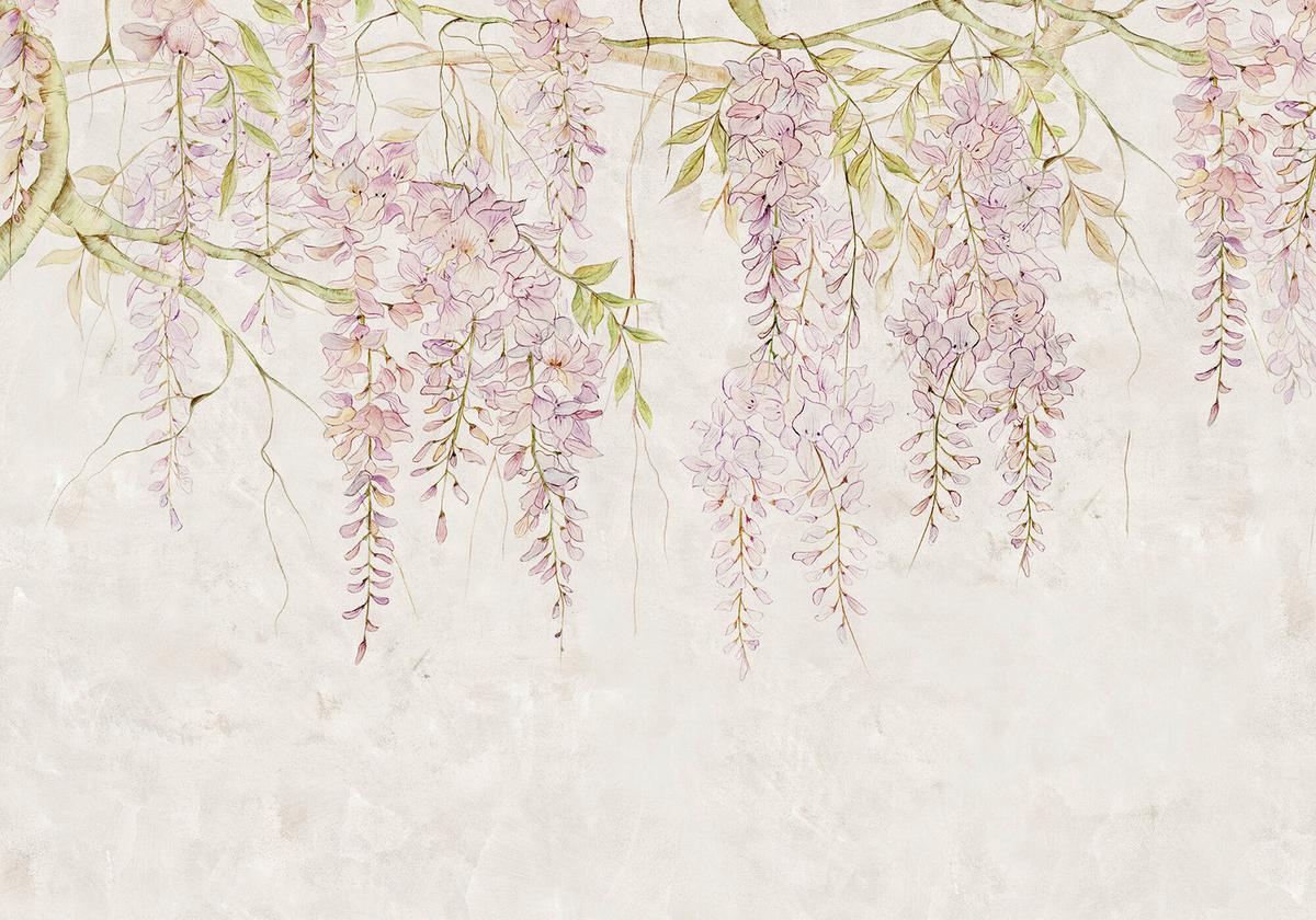 Fototapete R4-050 Wisteria - Multicolor, Trend (400/280cm)