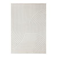 UMELÁ KOŽUŠINA BELLA - krémová, Modern, textil (100/155cm) - Mömax