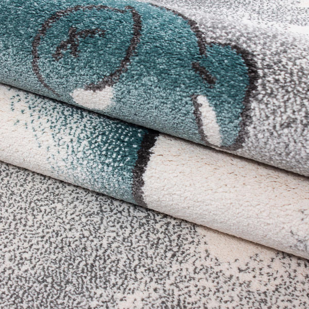 Kindeteppich Kids - Schwarz, Trend, Textil (200/290cm) - Ben'n'jen