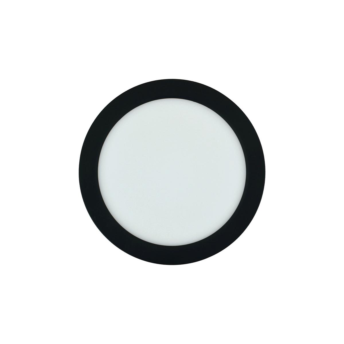 LED-Deckenleuchte 2427500121996 - Schwarz, KONVENTIONELL, Kunststoff (17/1,7cm)