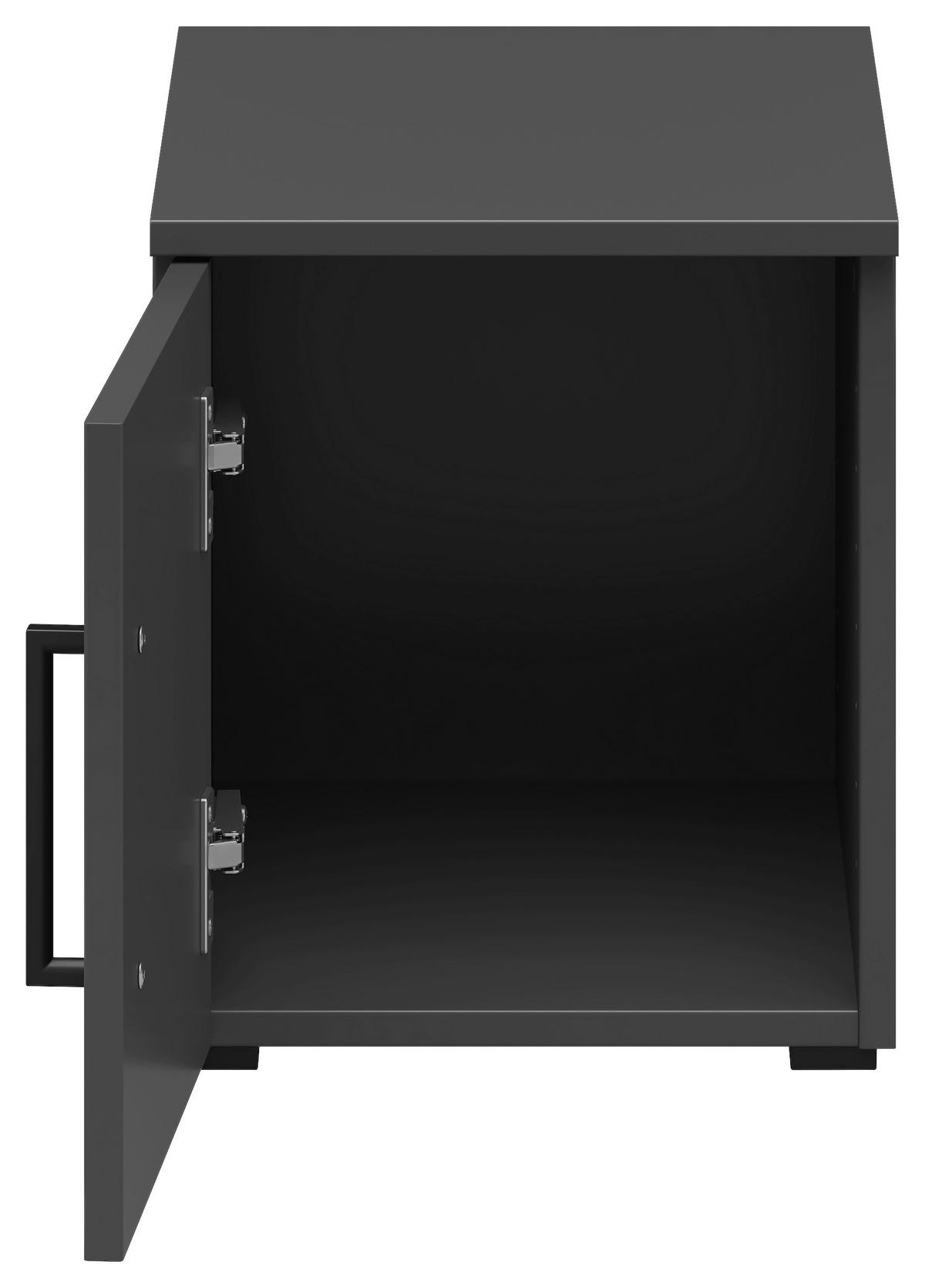 Szekrényrátét Multistauraum - grafitszürke, Modern, faalapú anyag (30/35/40cm) - Carryhome