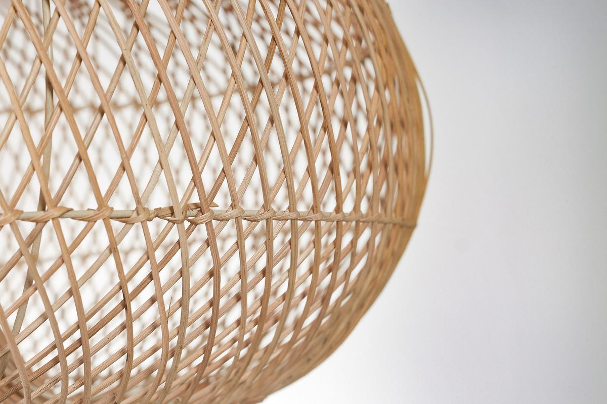 Hängeleuchte Arizona - Naturfarben, Basics, Holz (70/34cm) - Good & Mojo