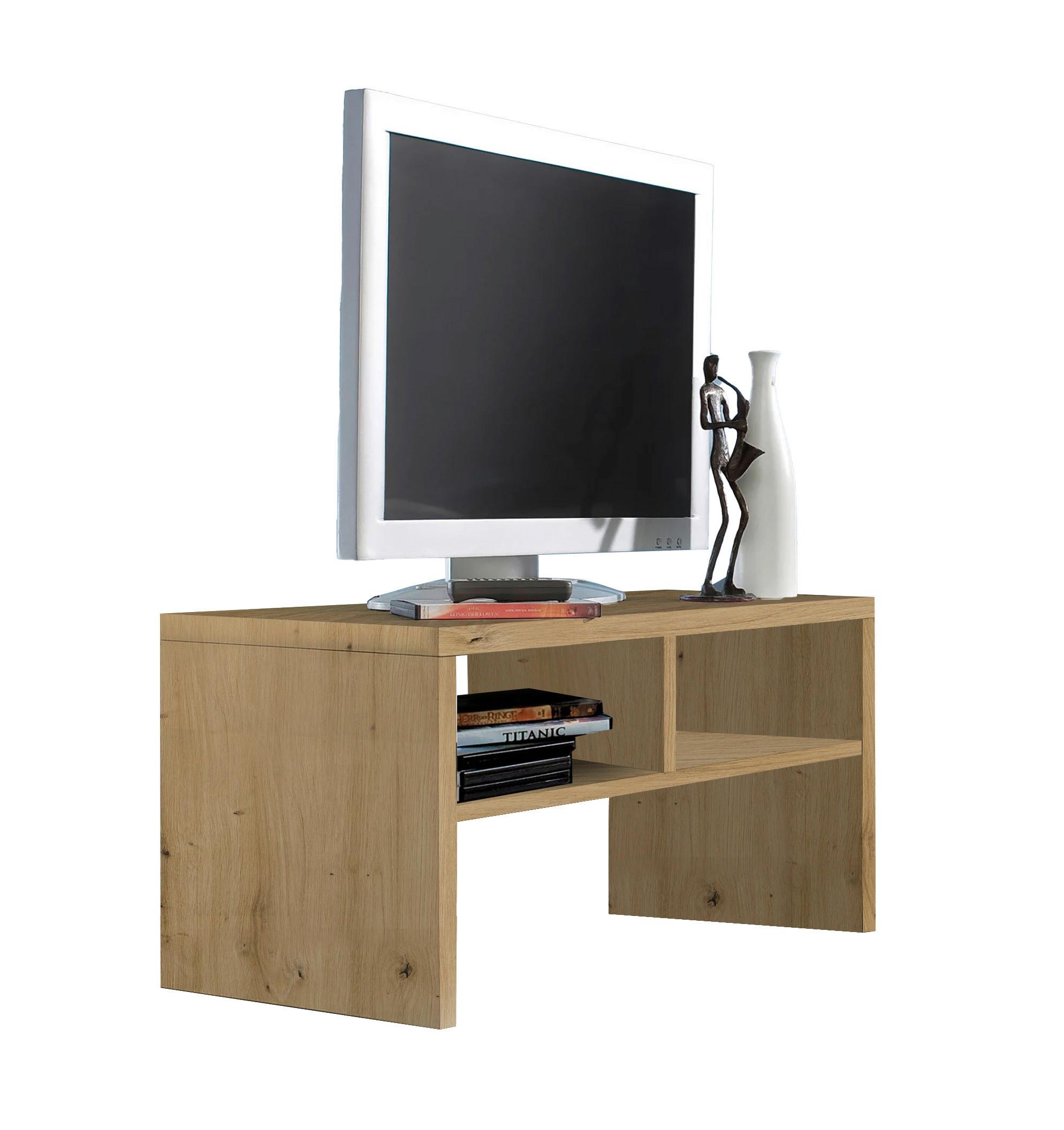 Médiállvány Simple - Artisan tölgy, Konventionell, faalapú anyag (63/40/30cm) - Best Price