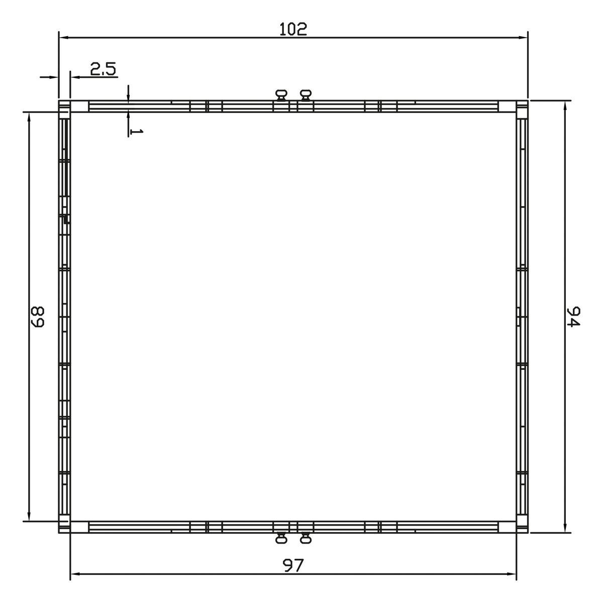 Spielhaus A701.001.00 - Braun, KONVENTIONELL, Holz (111/133/135cm) - Ambia Garden