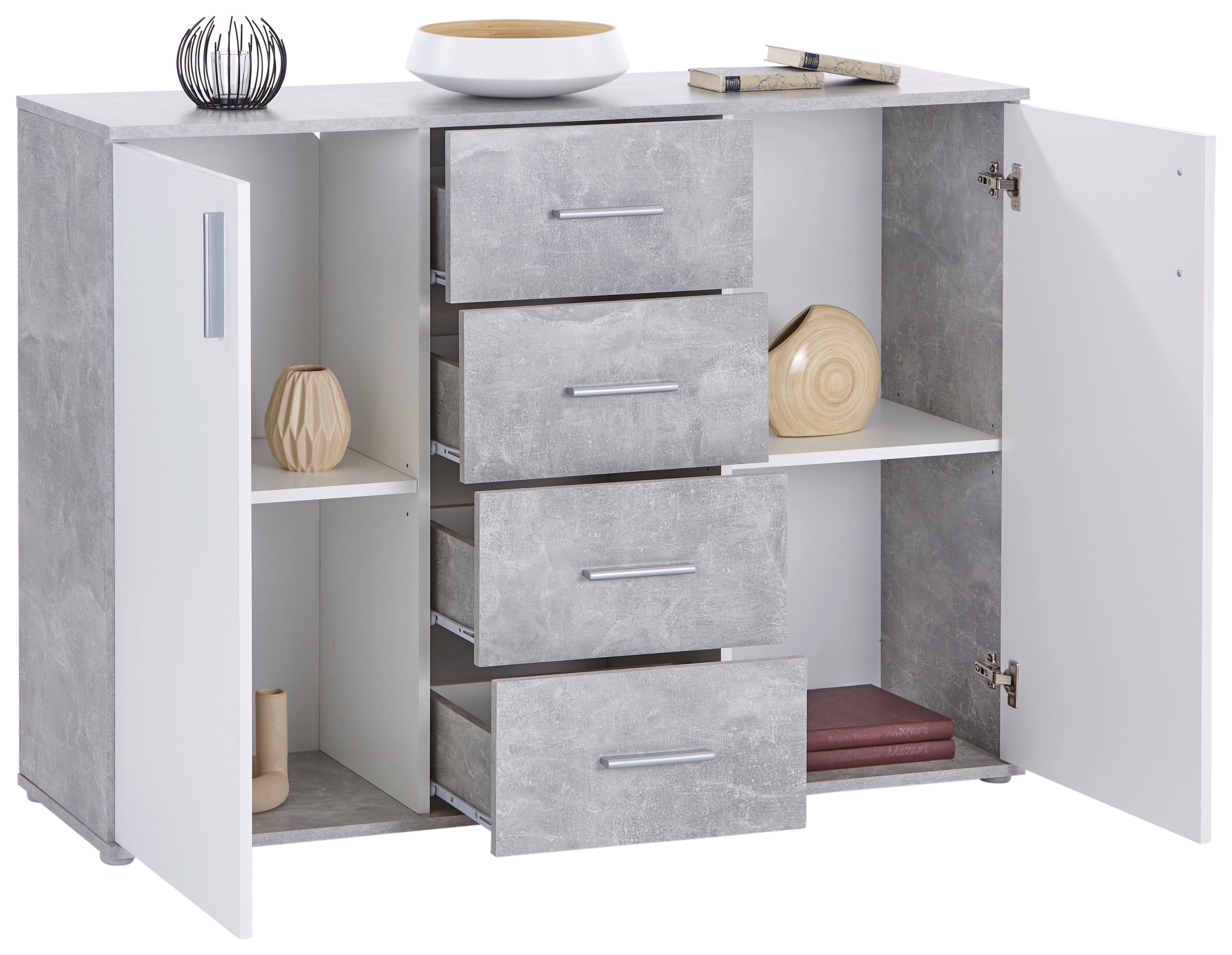 Kommode in modernem Betonlook