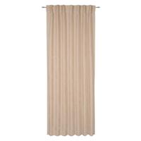 Hotový závěs Linus, 140/255cm, šedohnědá - šedohnědá, Design, textil (140/255cm) - Premium Living