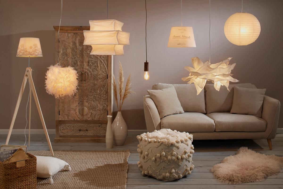 ZÁVĚS PRO SVÍTIDLA ANITA - bílá, plast (150cm) - Based