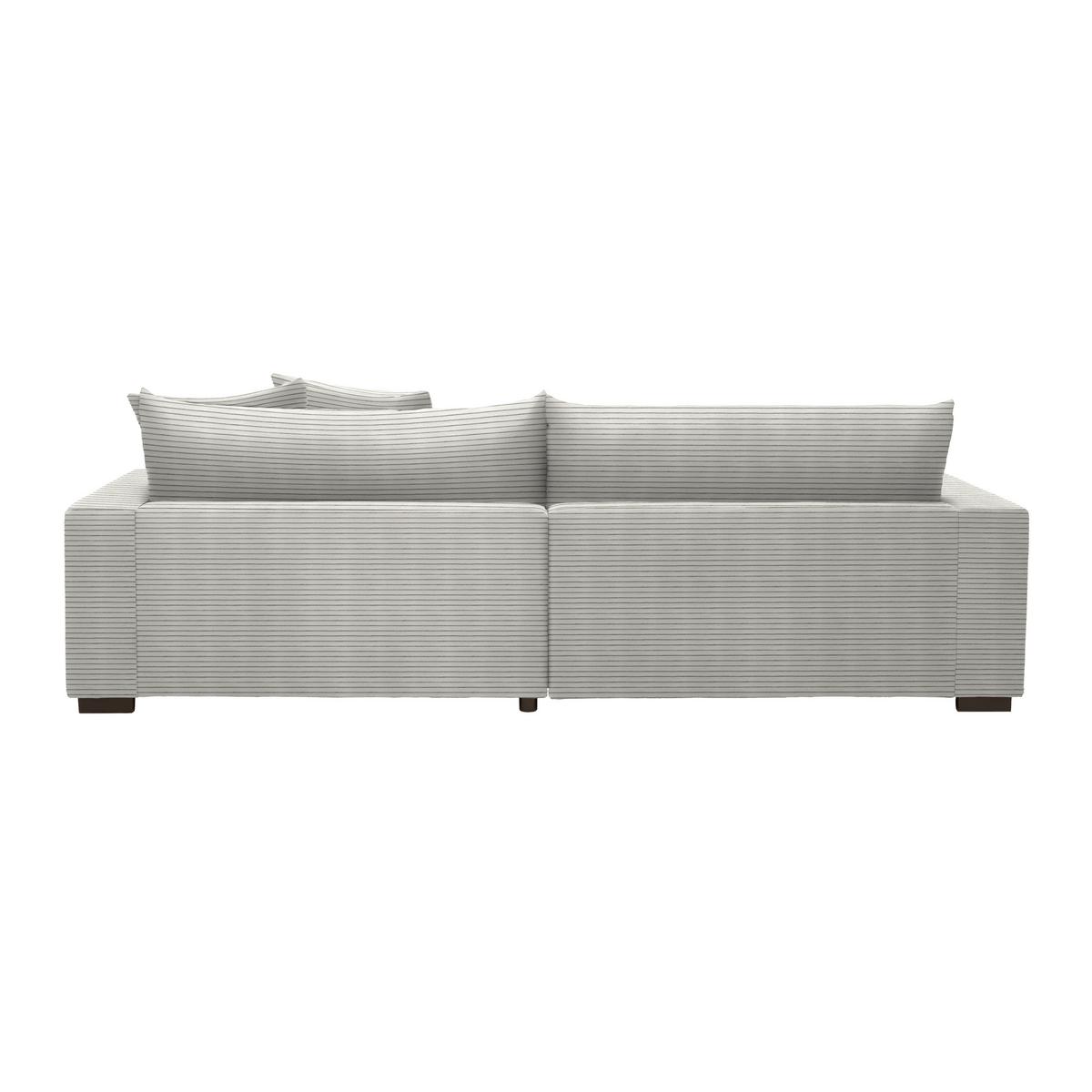 Rohová sedačka PEDRO, pravá, béžový manšestr - béžová, Moderní, textil (265/180cm) - Mömax