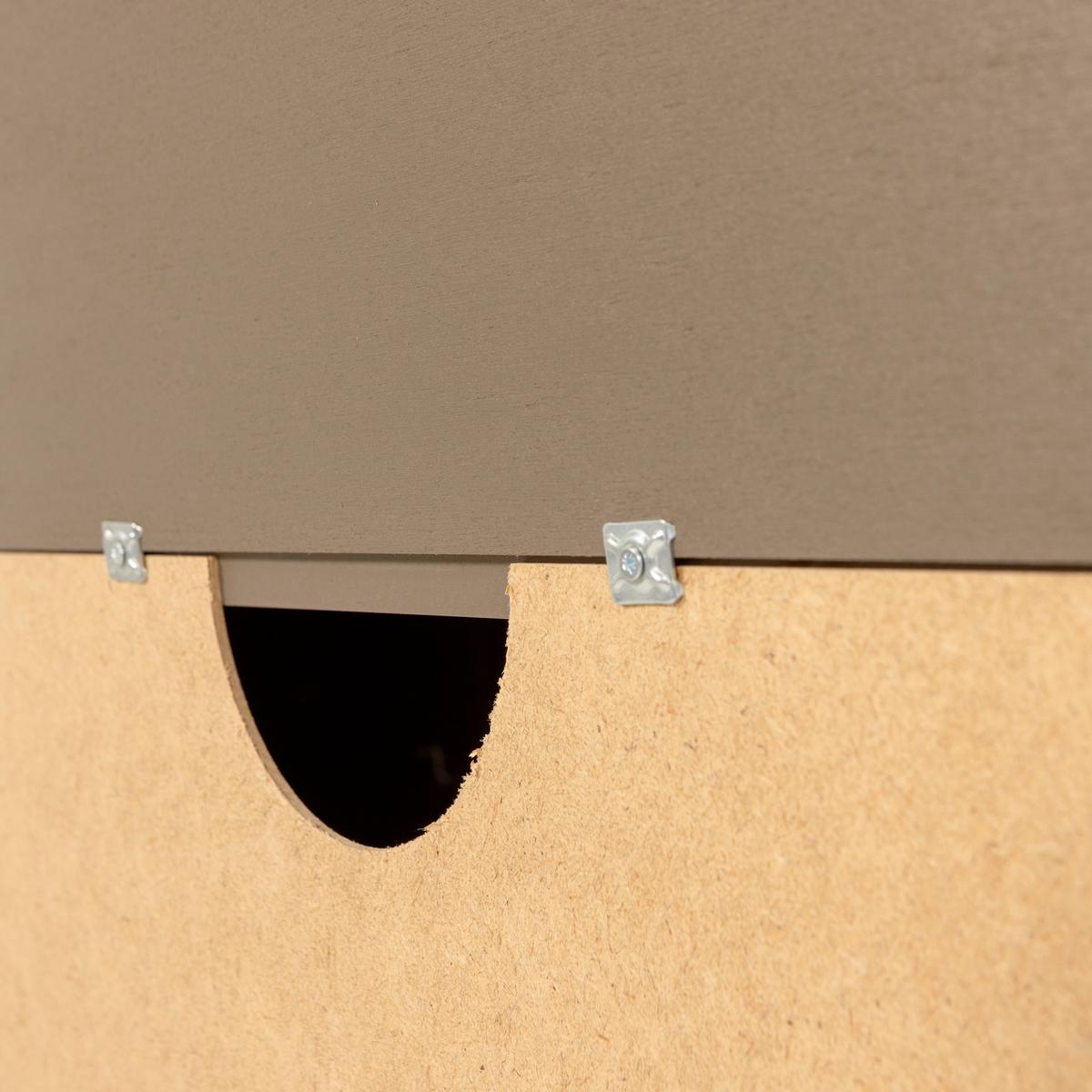 Vitrine Nova Braun B: 67 Cm - Braun, Design, Glas/Holz (67/215/40cm) - Livetastic