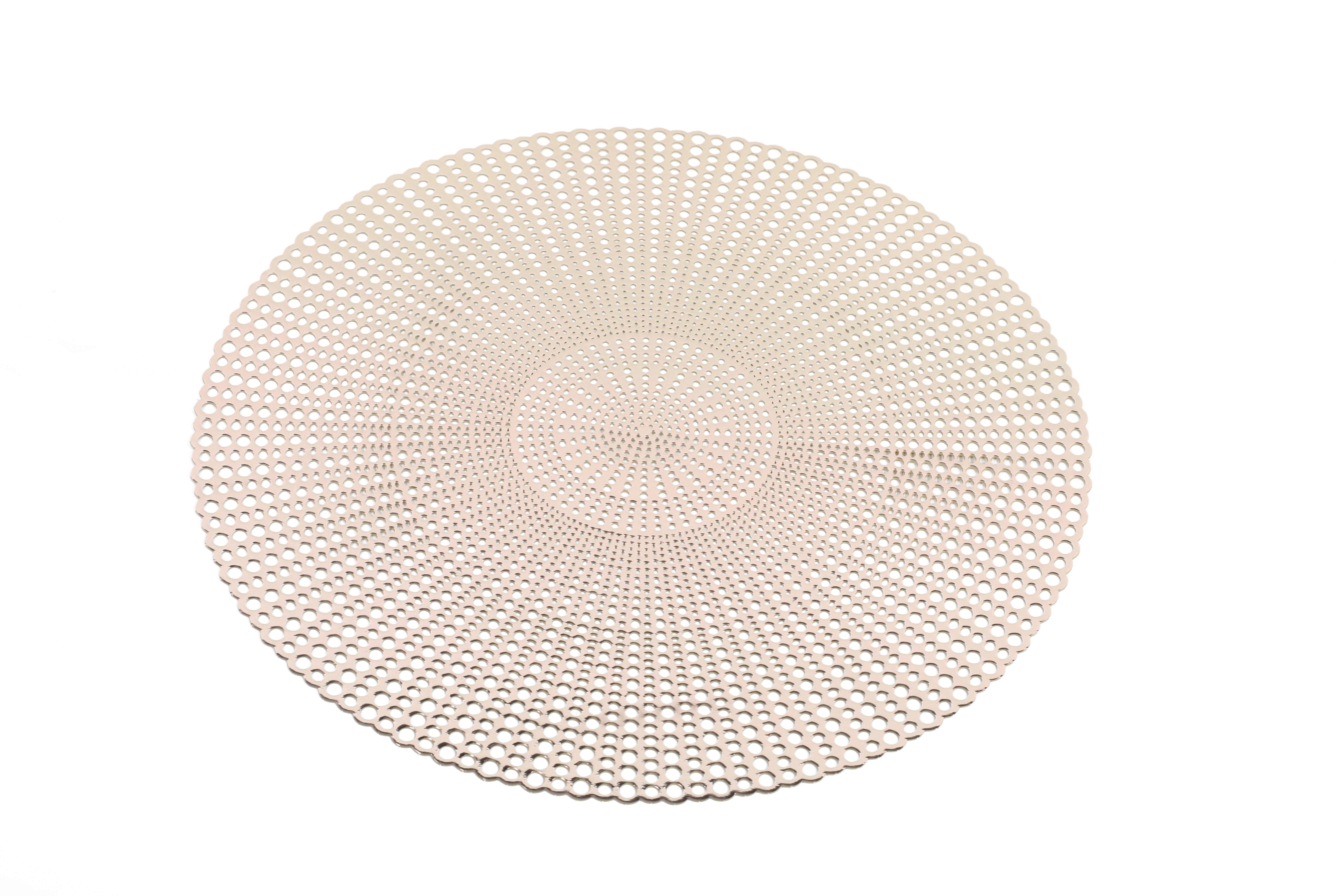 Prostírání Lina - barvy zlata, Konvenční, plast (40cm) - Modern Living