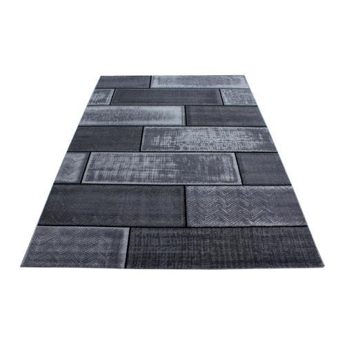 Teppich Läufer Anthrazit Plus 80x300 cm - Anthrazit, Trend, Textil (80/300cm) - Novel