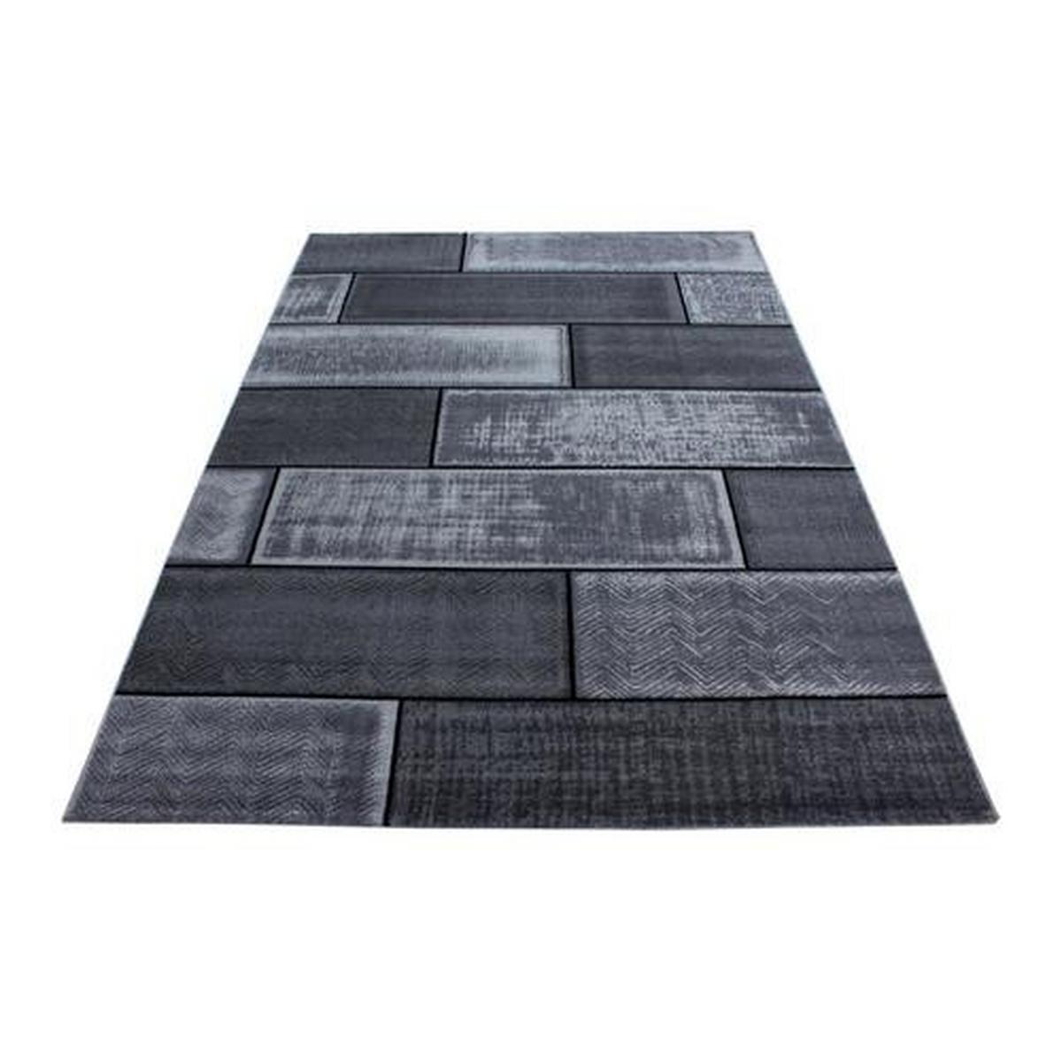Teppich Läufer Anthrazit Plus 80x300 cm - Anthrazit, Trend, Textil (80/300cm) - Novel