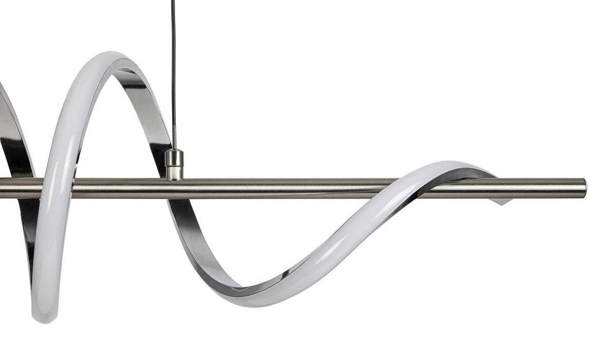 ZÁVĚSNÉ LED SVÍTIDLO LINA - barvy chromu/barvy niklu, Moderní, kov/plast (80/22/120cm) - Mömax