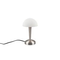 Tischleuchte R59561107 Canaria - Weiß/Nickelfarben, Basics, Glas/Metall (15/26,5cm)