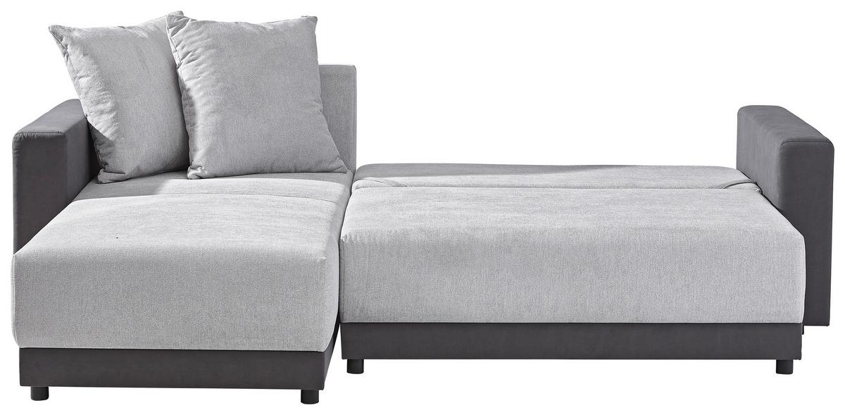 Ecksofa Mit Schlaffunktion Time Petrol B: 178 Cm - Dunkelgrau/Petrol, Design, Textil (178/248cm) - MID.YOU