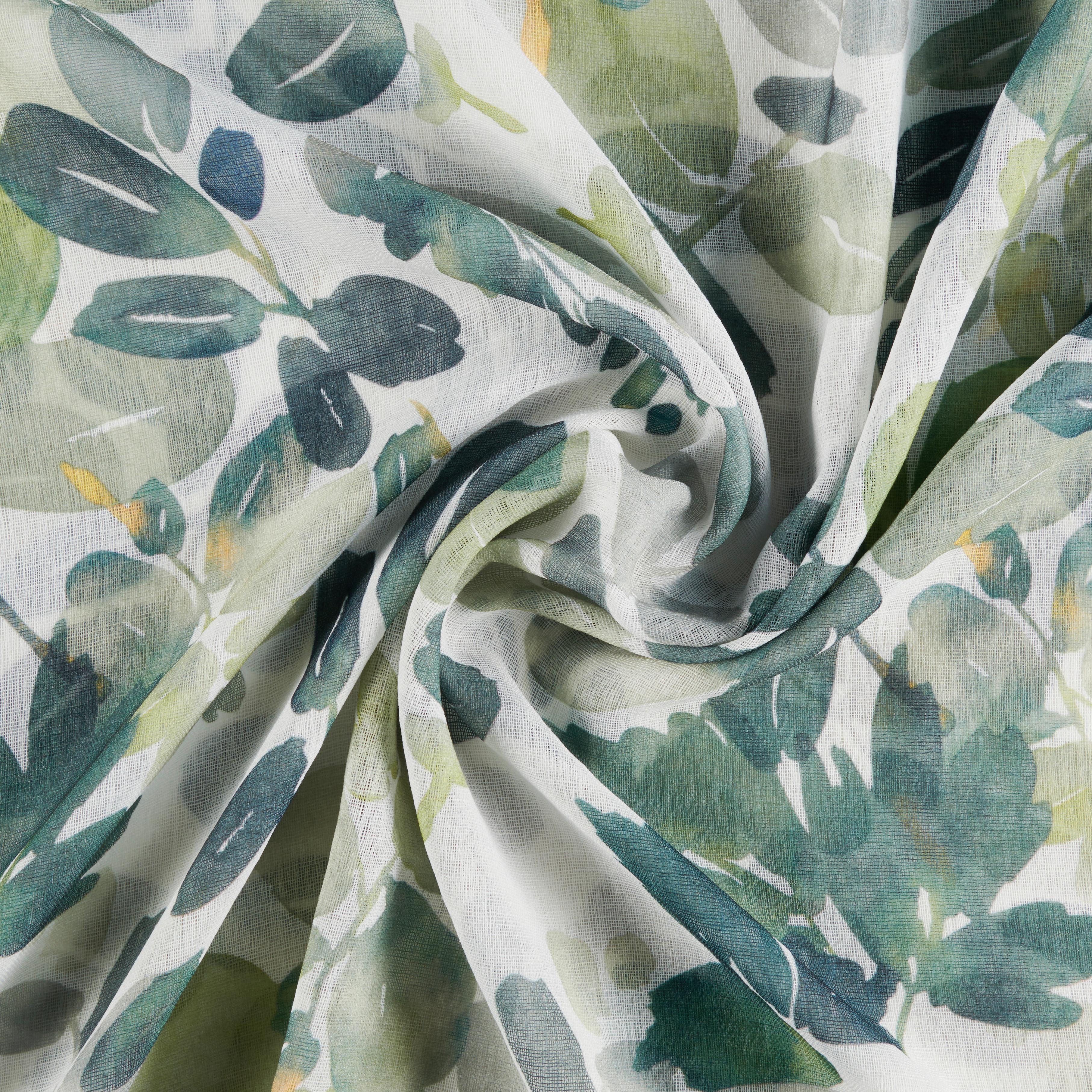 HOTOVÝ ZÁVES Steffi, 135/255cm - zelená, Romantik / Landhaus, textil (135/255cm) - Mömax