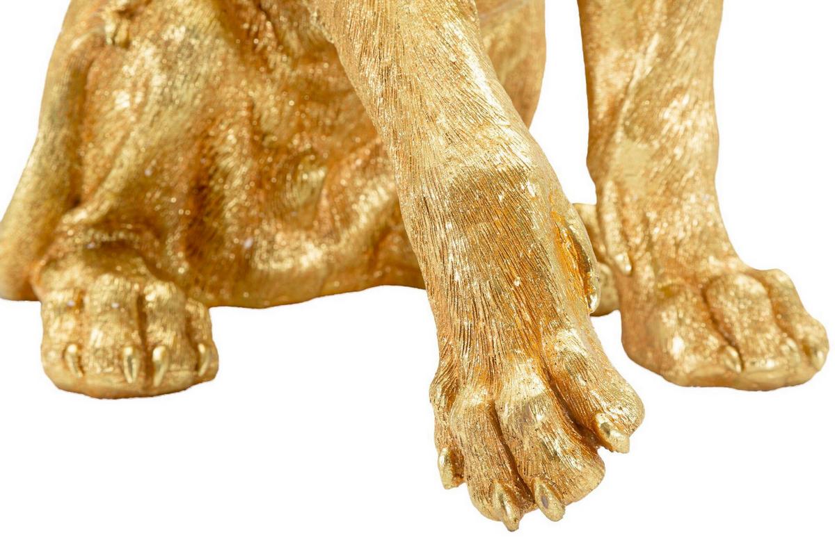 Skulptur Kunststoff, Gold - Basics, Kunststoff (45/55/29cm)