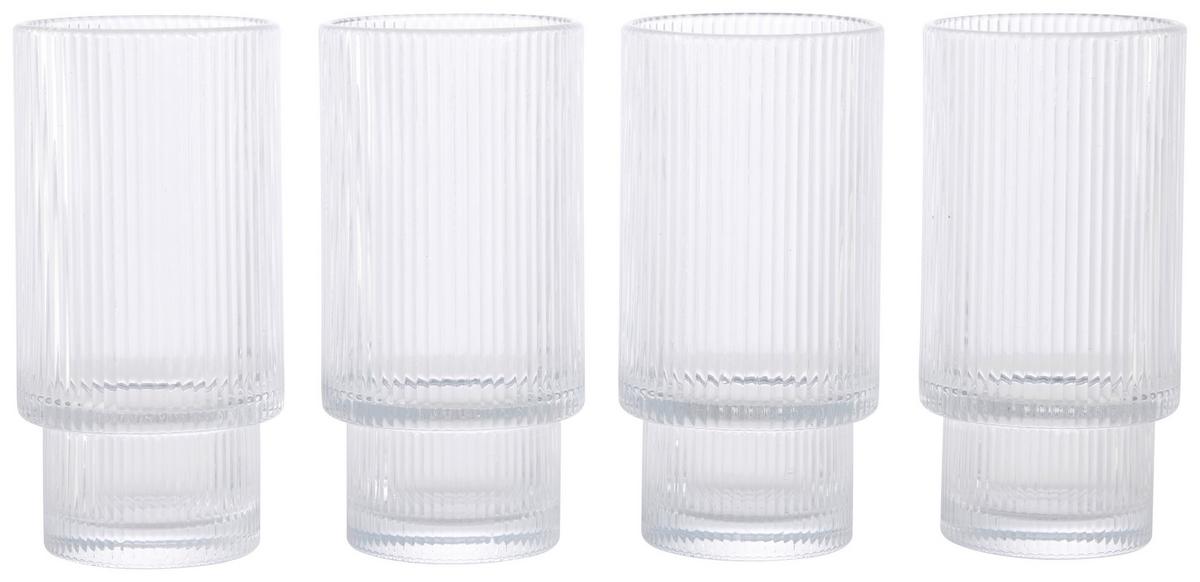 Sada sklenic ROSEMARY - 277ML - průhledné, Moderní, sklo (6,8/14cm) - Mömax
