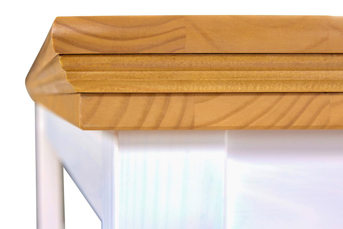 Esstisch Maluno 20909000 - Eichefarben/Weiß, KONVENTIONELL, Holz (166,4/76/90cm) - MID.YOU