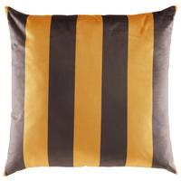 ZIERKISSEN CLARA - Schwarz/Kupferfarben, MODERN, Textil (45/45cm) - Luca Bessoni
