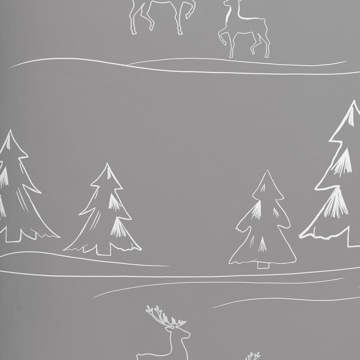 Bettwäsche Lappland - Grau, MODERN, Textil - Luca Bessoni