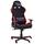Gamingstuhl DX Racer 1 Schwarz/Rot - Rot/Schwarz, MODERN, Kunststoff/Textil (78/123-132/52cm) - Dxracer