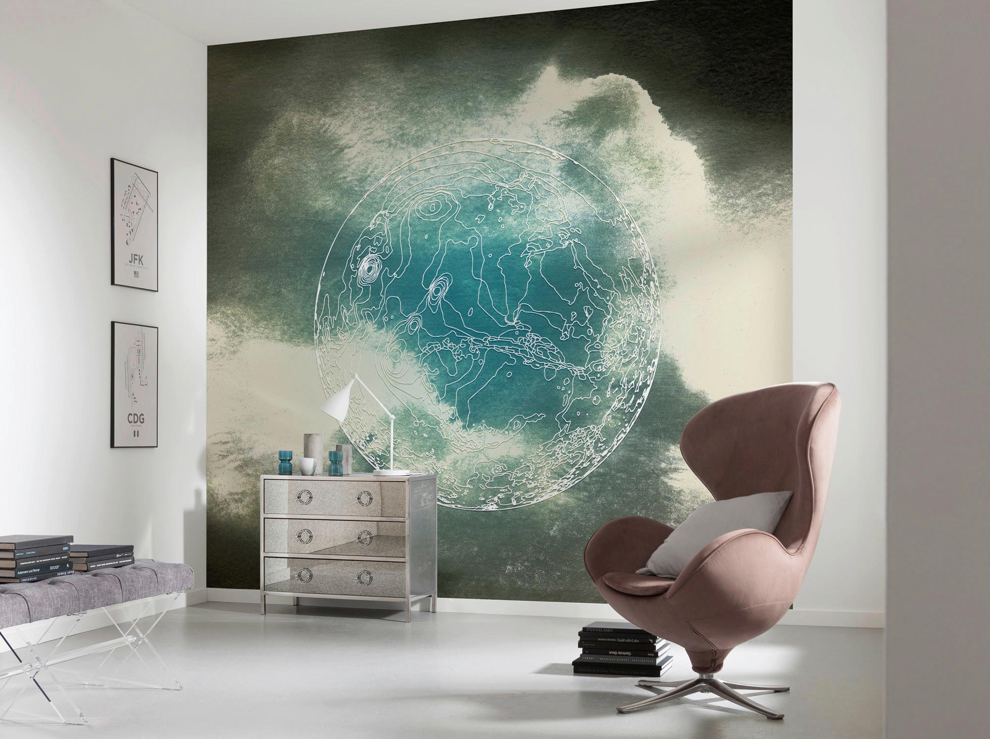 Fototapete Surreal Planet - Multicolor, Trend, Papier (300/280cm)