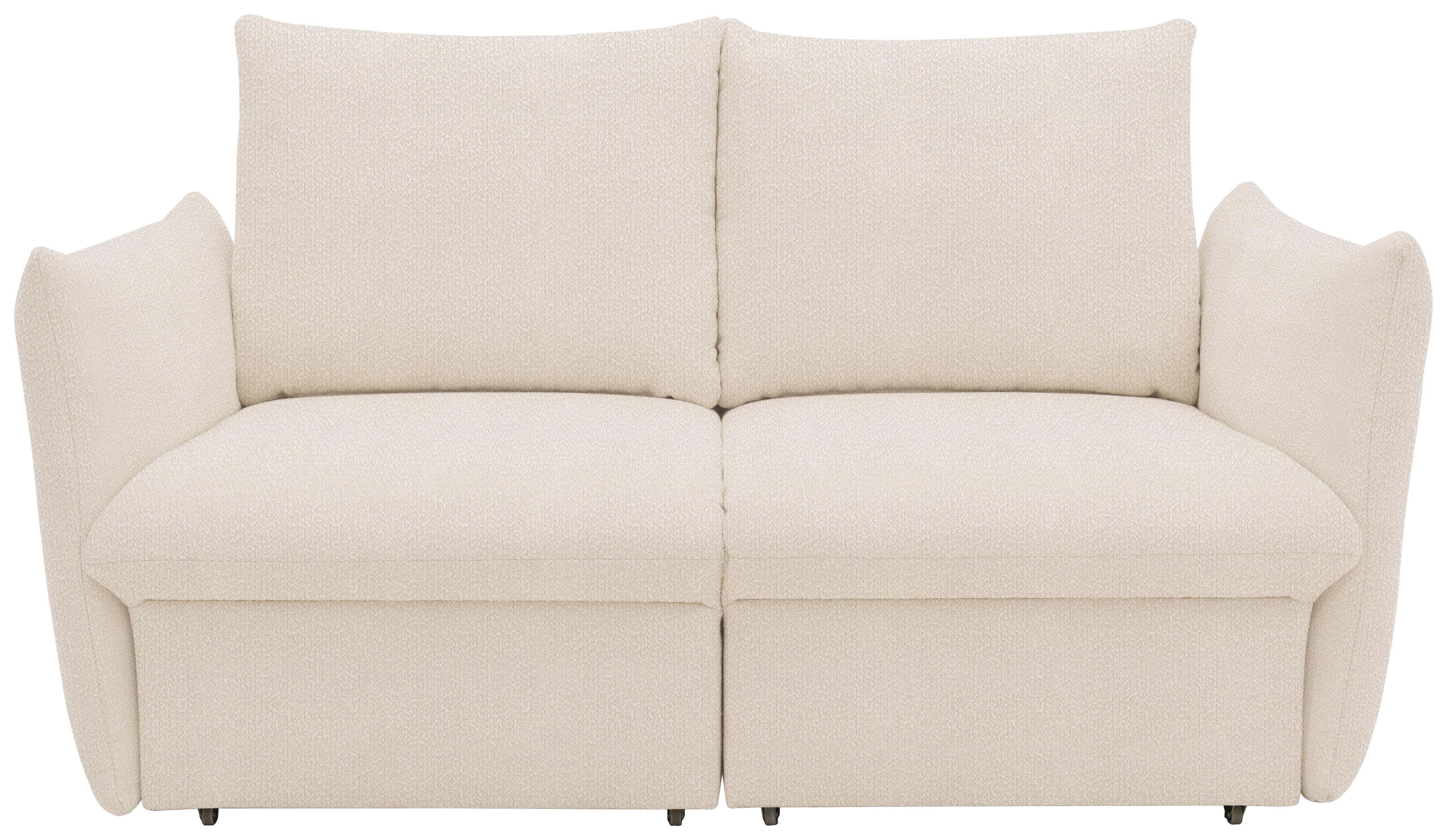 2-Sitzer-Sofa Looks Creme B: 180 cm - Creme, Design, Textil (180/100/97cm) - LOOKS by W.Joop