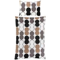 Ágyneműhuzat-garnitúra Fiona - bézs/fekete, Modern, textil - Luca Bessoni