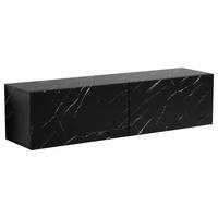 Lowboard Schwarz B: 120 cm - Schwarz, Design, Holzwerkstoff (120/30/30cm) - MID.YOU