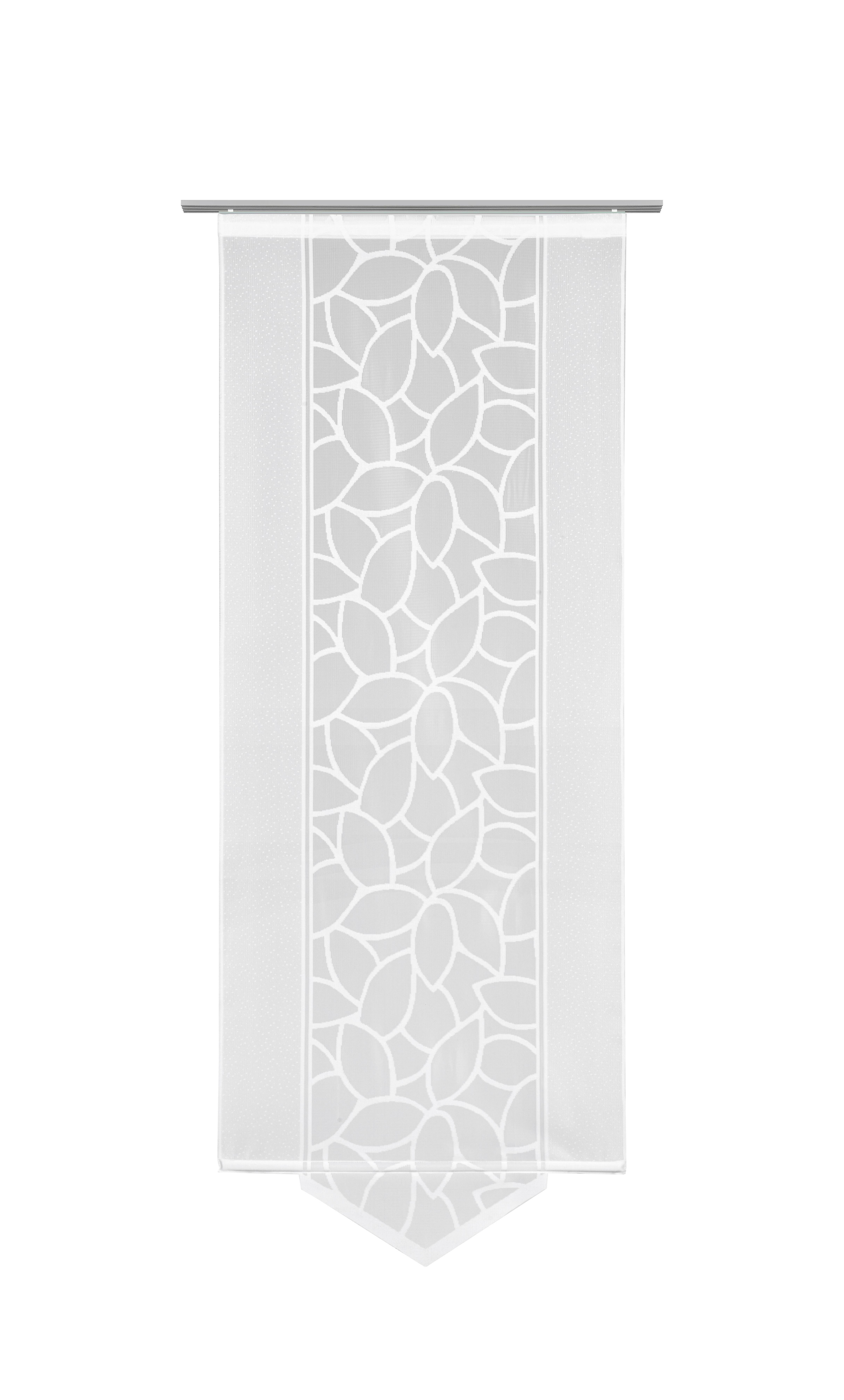 Store Amelie - Weiß, ROMANTIK / LANDHAUS, Textil (57/160cm) - James Wood