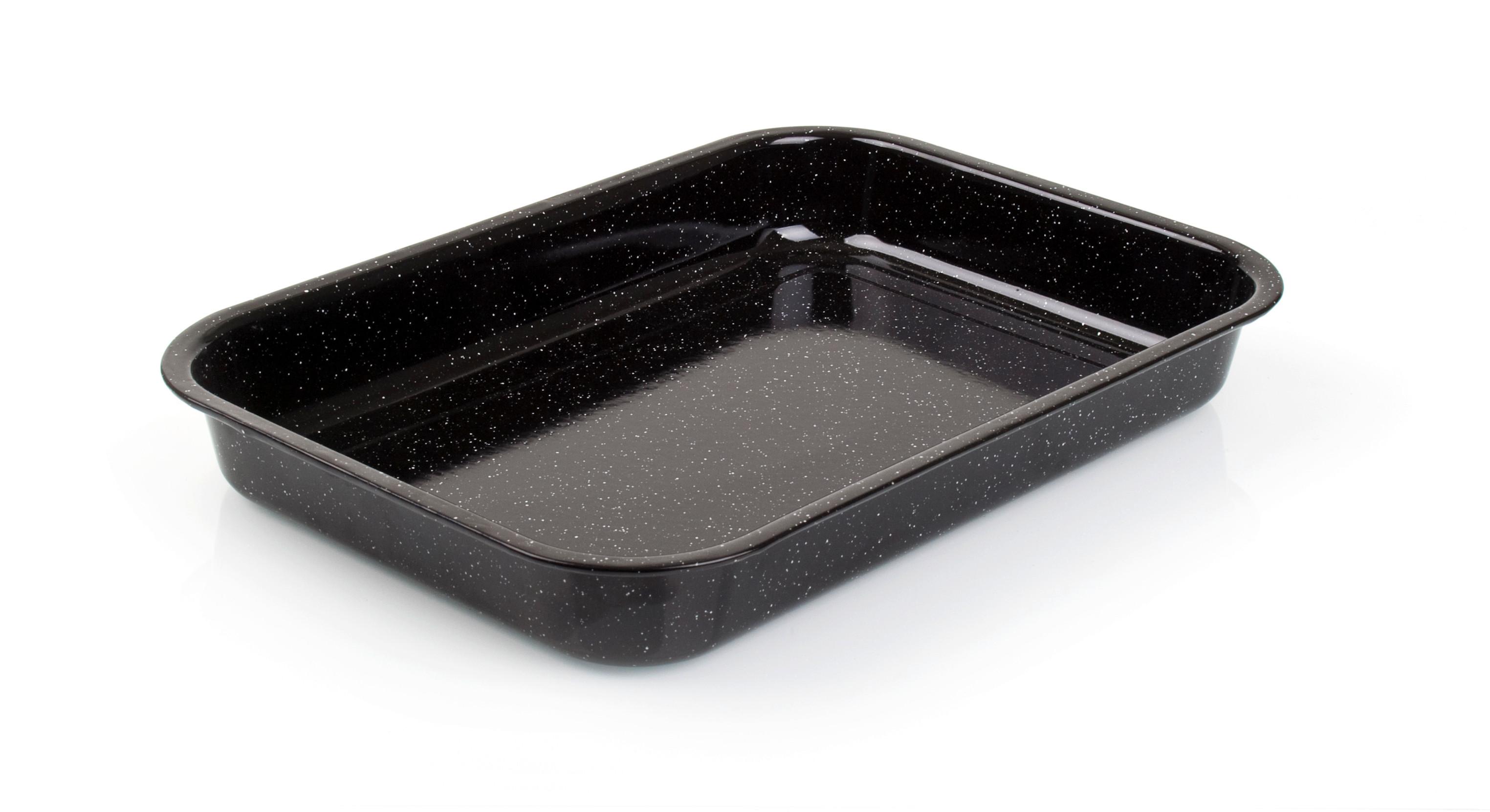 Pekáč smaltovaný 42/29,5/5,5cm - Konventionell, kov (42/29,5/5,5cm)